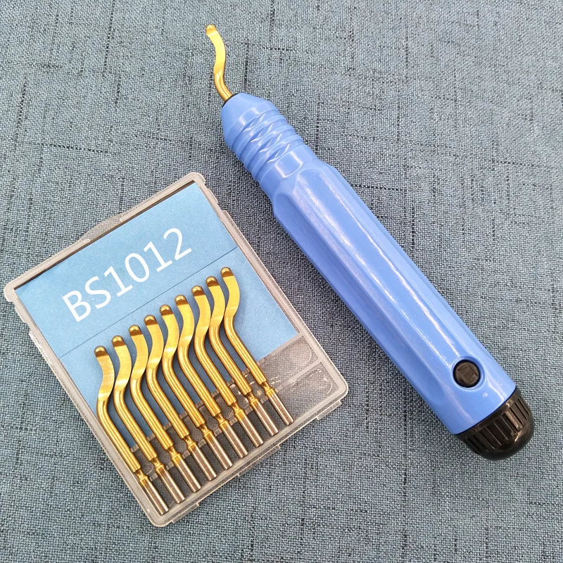 Deburring Tool Set Deburring knife BS1018 edger NB1100 edging blade BS1010 scraping blade BK3010 aluminum iron pipe deburring tool set cotton swabs