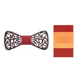 Ручной работы черный из орехового дерева свадебные мужской галстук-бабочка галстук бабочка шарф костюм мода подарок к празднику Свадебные