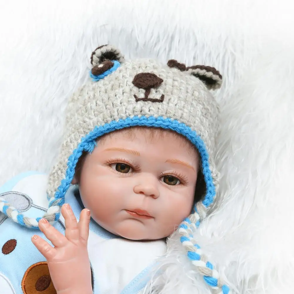 

Blue Pup Fashionable Play House Toy Lovely Simulation Baby Doll With Clothes Size 2o Inch Overseas Warehouse Free Shipping