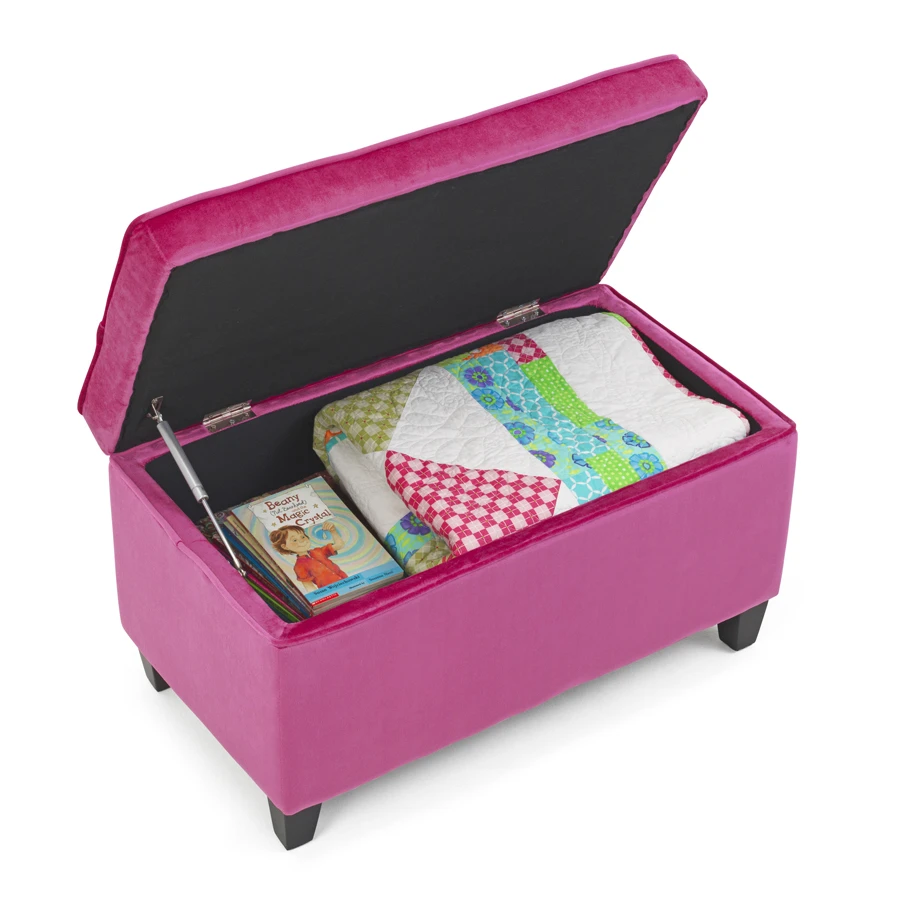 Girls Pink Benchin Bedroom Sets from Furniture on