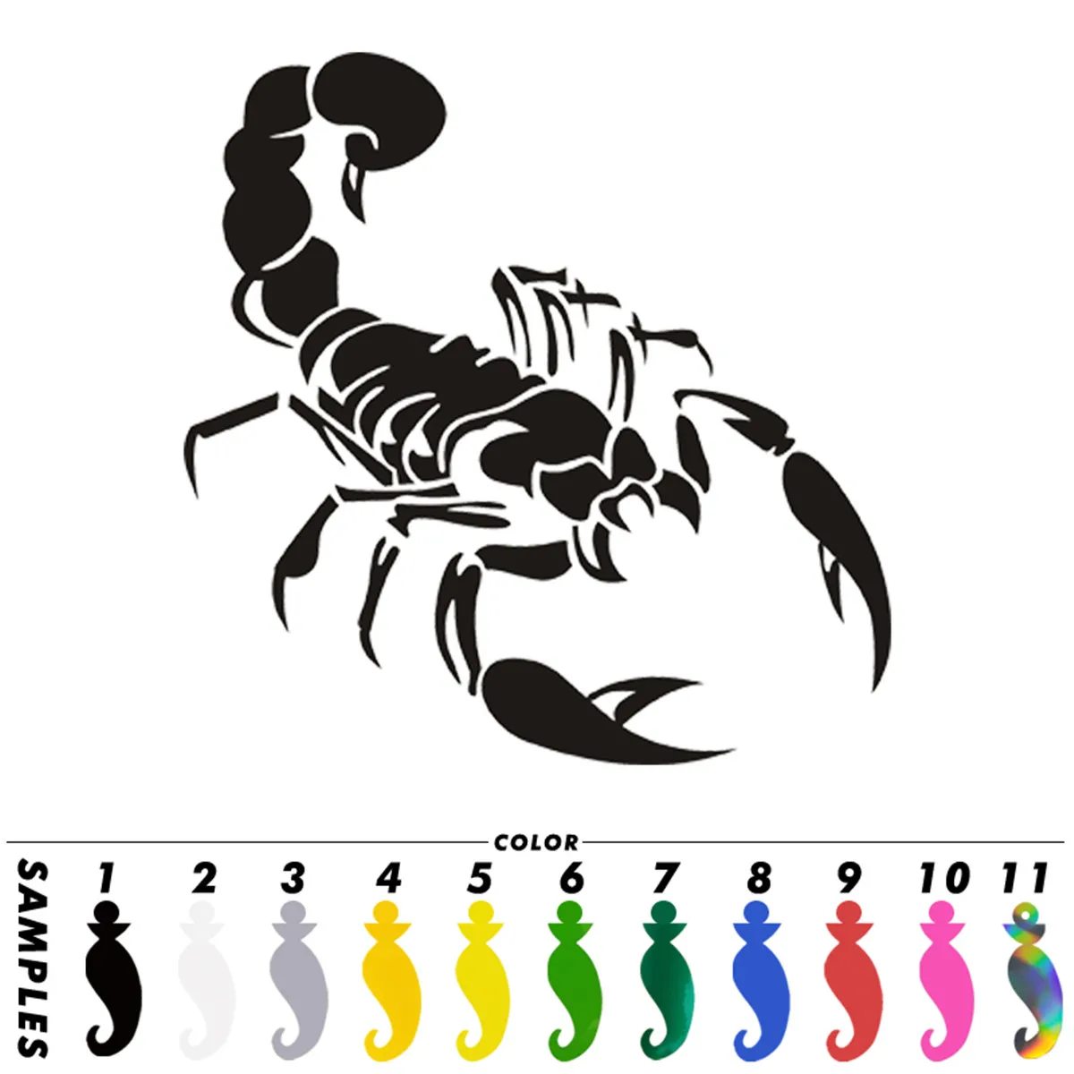 Scorpion Car Or Laptop Decal Vinyl Sticker For Window Panel Bumper Scratch Cover Motorcycle | Автомобили и мотоциклы