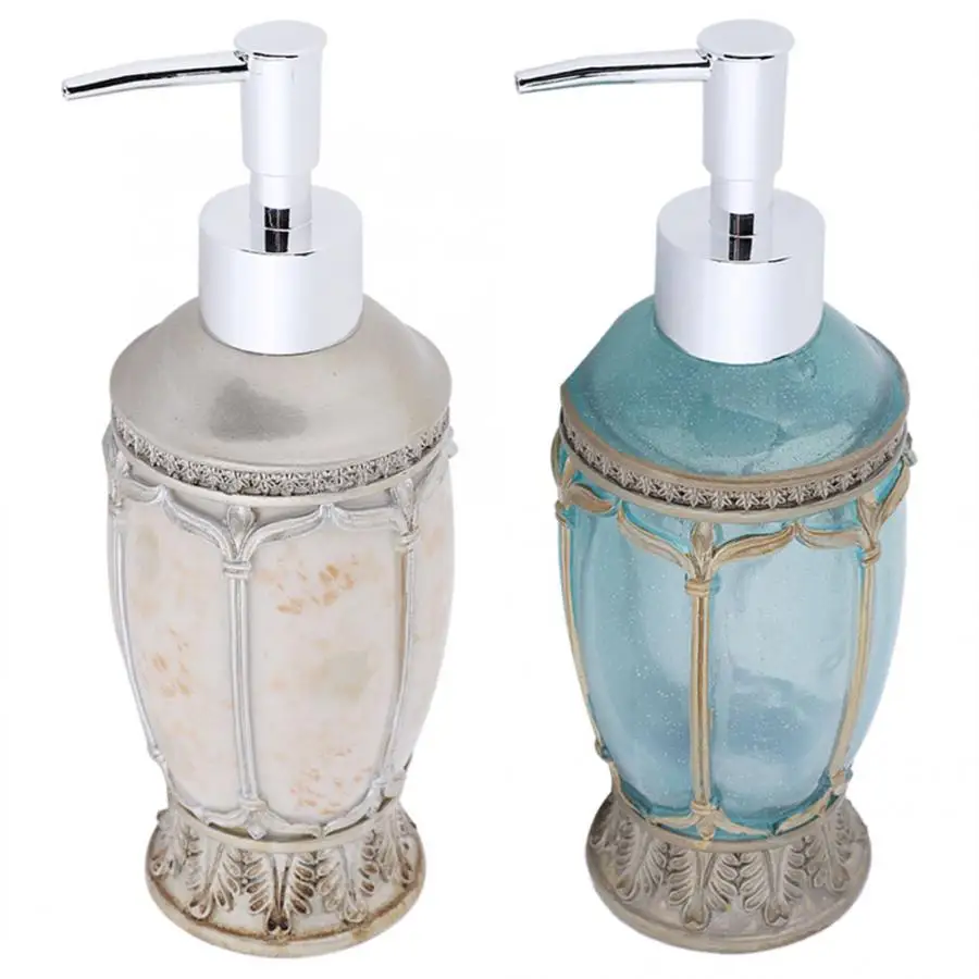

European Style Shampoo Container Bottle Bathroom Home Hotel Soap Pump Lotion Manual soap dispenser pump for Bath/Washroom