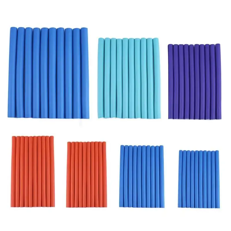 10pcs Hair Rollers Universal Rubber Mini Hair Curler Bar DIYHairdressing Styling Hair Curler Roller Tool(Random color) 10pcs Hair Rollers Universal Rubber Mini Hair Curler Bar DIYHairdressing Styling Hair Curler Roller Tool(Random color)