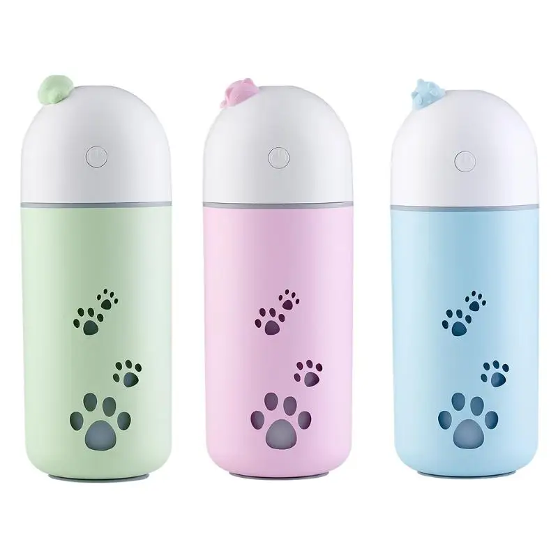 

USB Cute Air Humidifier Silent Ultrasonic Diffuser Mist Maker Night Light