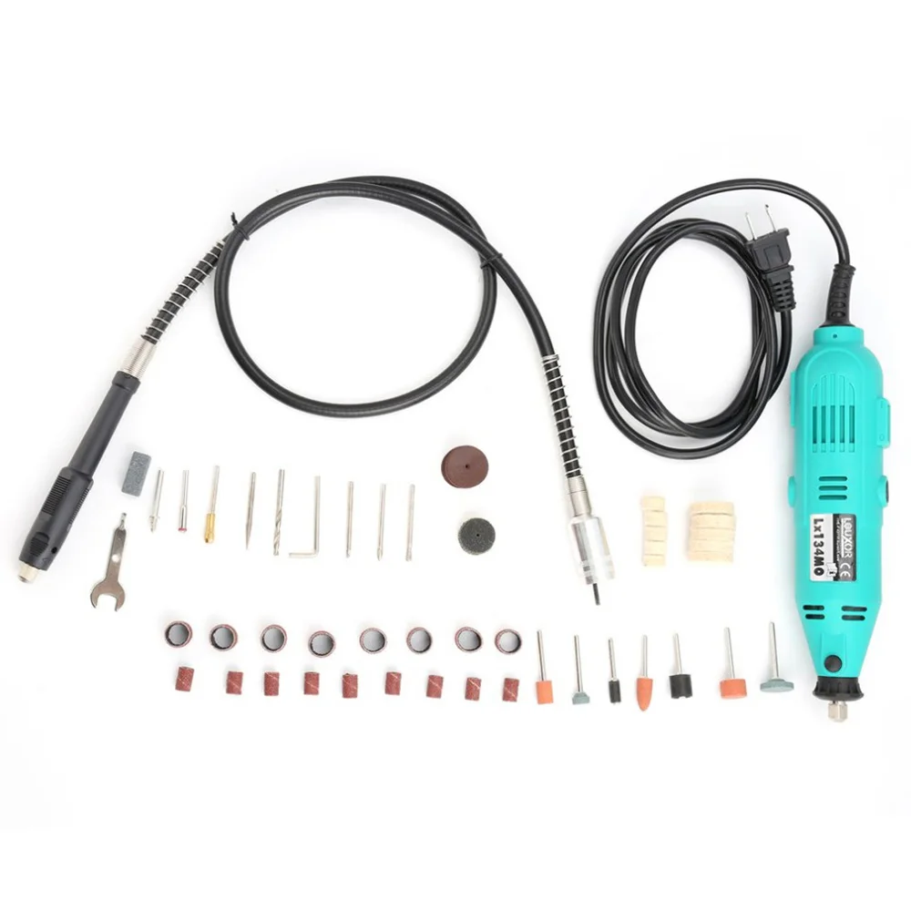 

Multifunctional Electric Grinder Combination Set Automatic Electric Rotary Drill Grinder With Grinding Accessories Tool Set