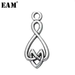 WKOUD EAM Jewelry/2019 Новая мода темперамент двойной любовь персик кулон простой универсальные Для женщин аксессуары S # Y006