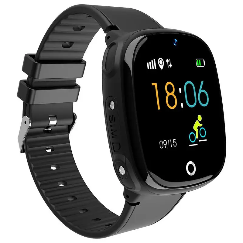 HW11 Children's Smart Watch Phone GPS Tracker Positioning IP67 Waterproof Watch For Kids Safe Smart Wristband English Version