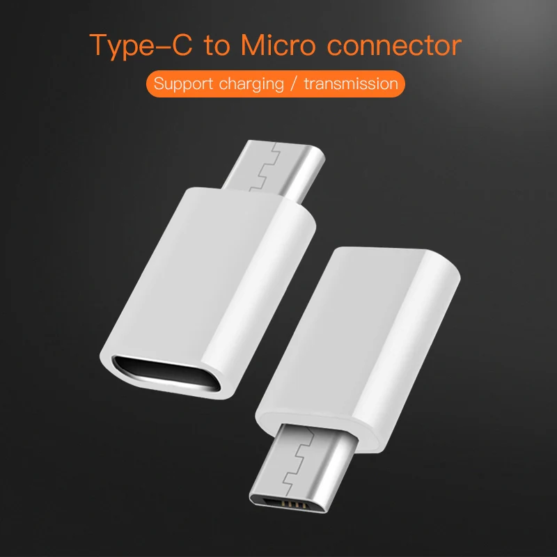 Тип C до mi cro USB адаптер для зарядки данных Быстрый конвертер samsung S8 плюс Letv Xiaomi 5X