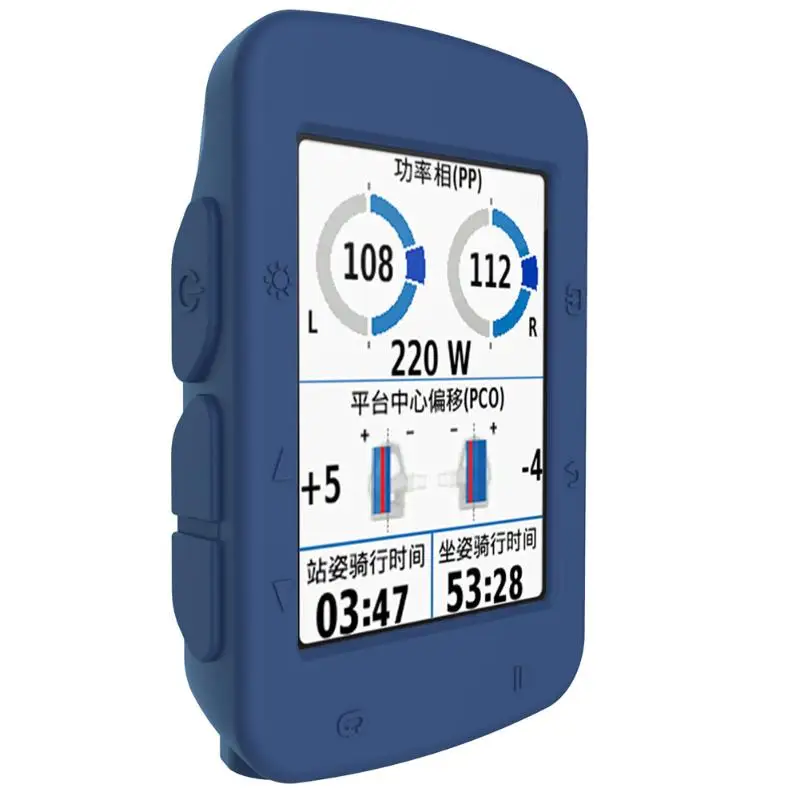 10 farben Silikon Gummi Schutzhülle Smart Uhr Fall Abdeckung für Garmin Edge 520 GPS Radfahren Comp