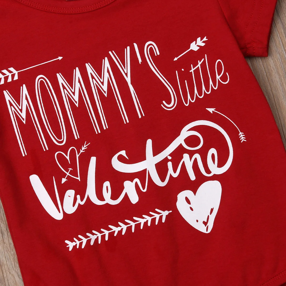 Коллекция года, боди для маленьких мальчиков и девочек на День святого Валентина, футболка хлопковая мягкая одежда для малышей, унисекс