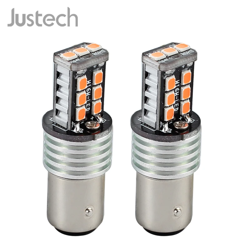 Jutech 2 шт. 12В BAY15D 1157 P21/5 Вт Красный АВТОМОБИЛЬНЫЙ 15 светодиодный задний тормозной