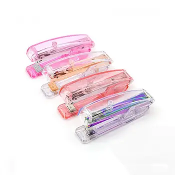 

1pc Rose Gold Stapler Edition Metal Manual Staplers 24/6 26/6 Include 100 Pcstaples Office Accessories School Supplies W0007 r20