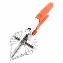 Инструмент для сантехники, многоугольный сайдинг, проволочный воздуховод, резак, ПВХ, ПЭ, пластиковый шланг для труб, ножничный отрезок, домашний декор, 45-180 градусов