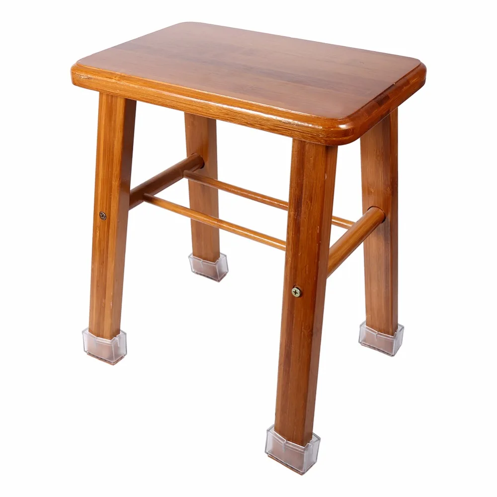 8pcs Lot Square Shape Rubber Chair Leg Desk Feet Protector Pads Chair Leg Desk Feet Protector Pads