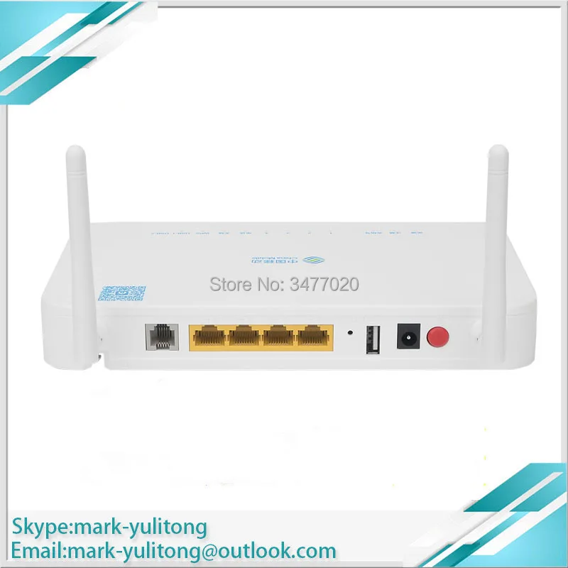 Новый ZTE ZXHN F673A V2 GPON ONU беспроводной ONT маршрутизатор 4GE 1tel 2 4G WIFI