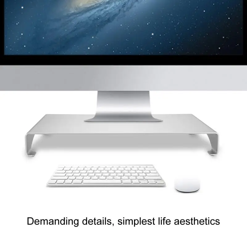

2019 Laptop Stand Computer Monitor Riser Holder Notebook Laptop Desk Stand Organizer Shelf Organizer for Macbook Xiaomi Laptop