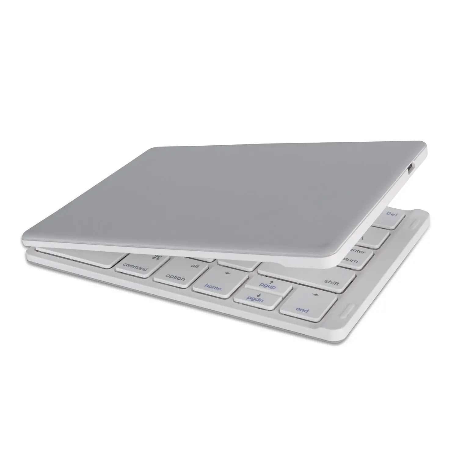 

Wireless Ultra-thin Portable Folding Keyboard Mini Bluetooth Keyboard, Holster Design Universal Keyboard Device for iPad, Andr