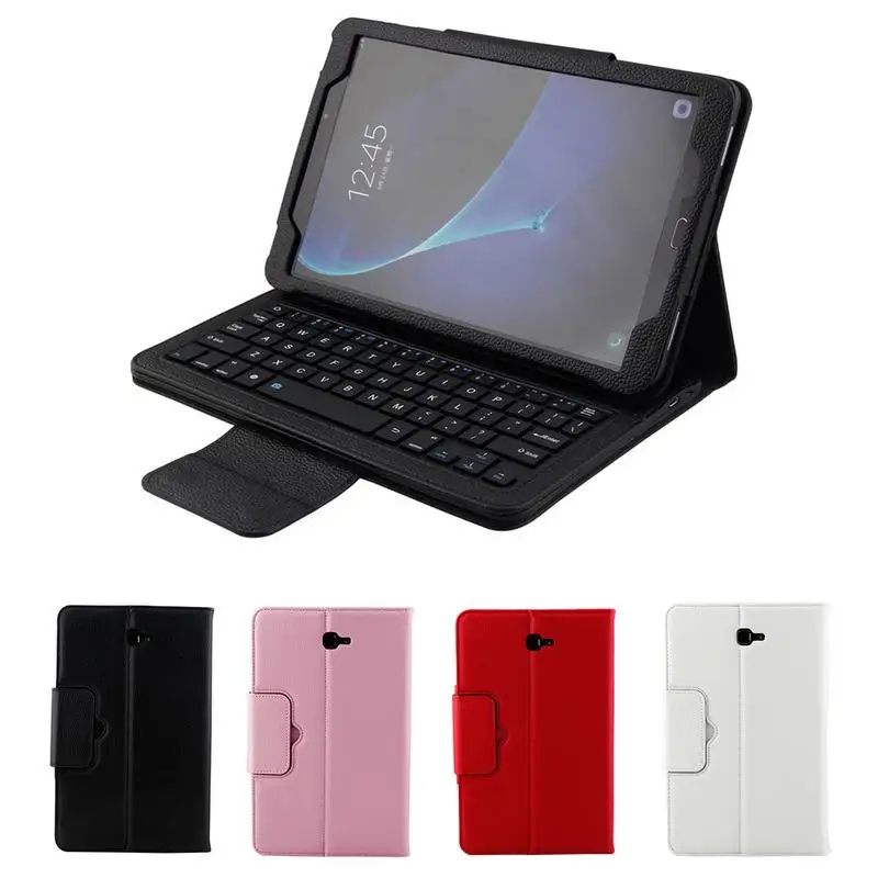 

350mA Bluetooth Keyboard Case for Samsung Galaxy Tab A 10.1'Inch T580 Intelligent Dormant Detachable Keyboard