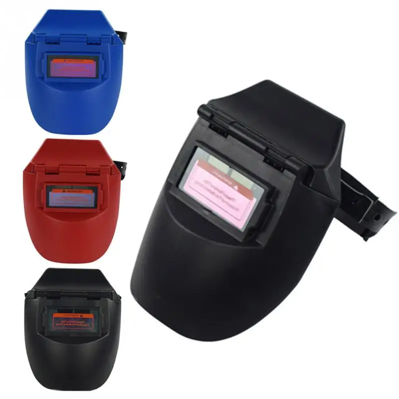 

Flip Cover Welding Mask With Soft Sponge Auto Darkening Grinding Solar Tool for shielded welding electric welding soldering#1205