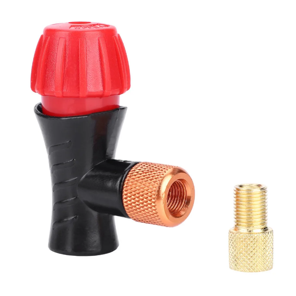 Aluminum Alloy Bike Valve Inflator Heads Ultralight Bicycle Valve