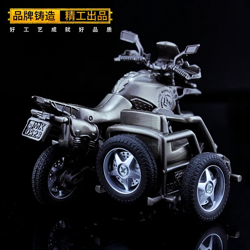  Game PUBG Three wheels Motorcycle Cosplay Costumes Accessories Playerunknown Battlefields Alloy Mot