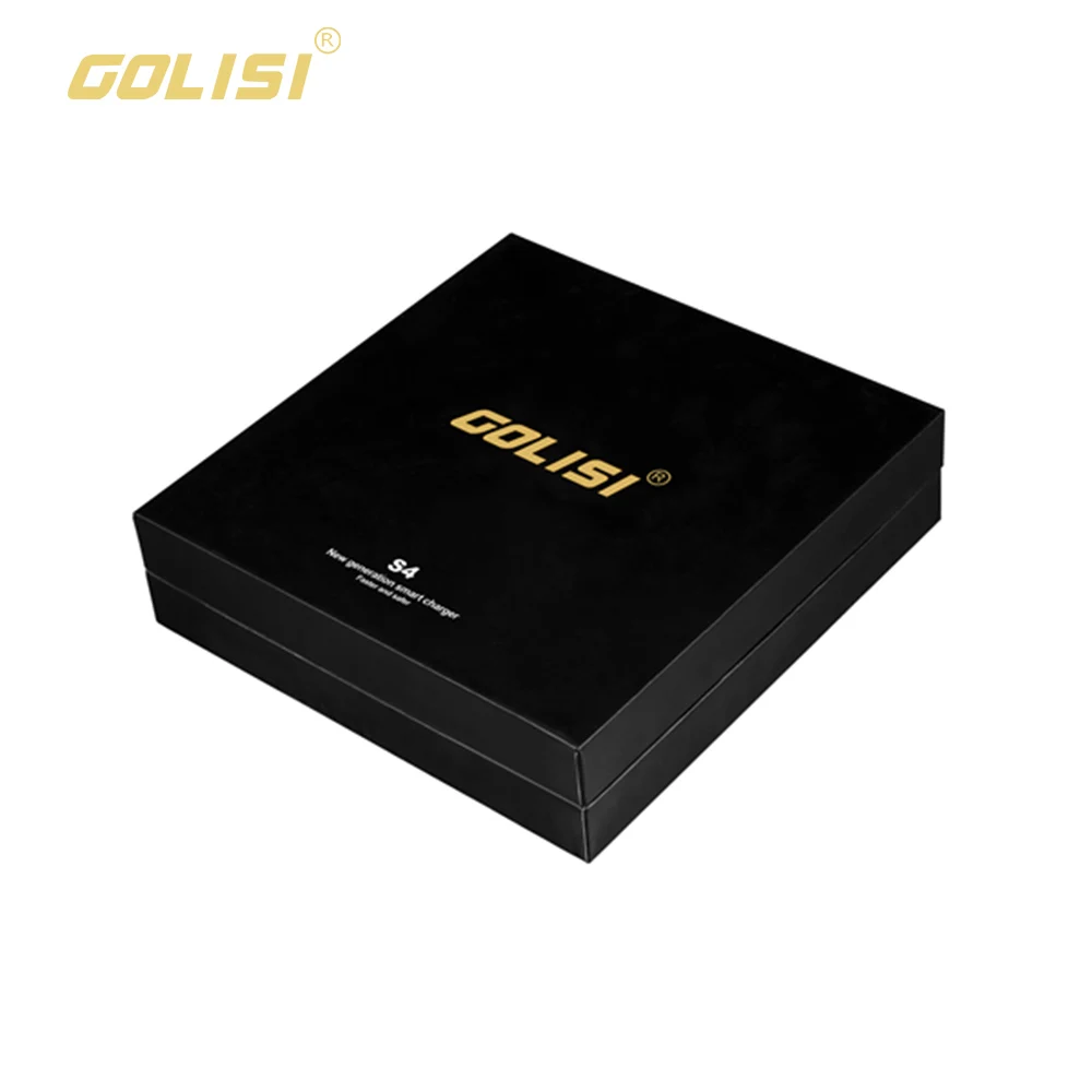 GOLISI S4 2A быстрая зарядка четыре слота Li Ion 18650 21700 26650 / Ni mh cd /aaa/ aa AC 110 240 В 50/60 Гц DC 12 В/1