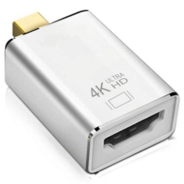 Mini Displayport (Thunderbolt 2 0) к Hdmi адаптеру 4K Dp конвертеру для Surface Pro|Адаптеры Type-C| |