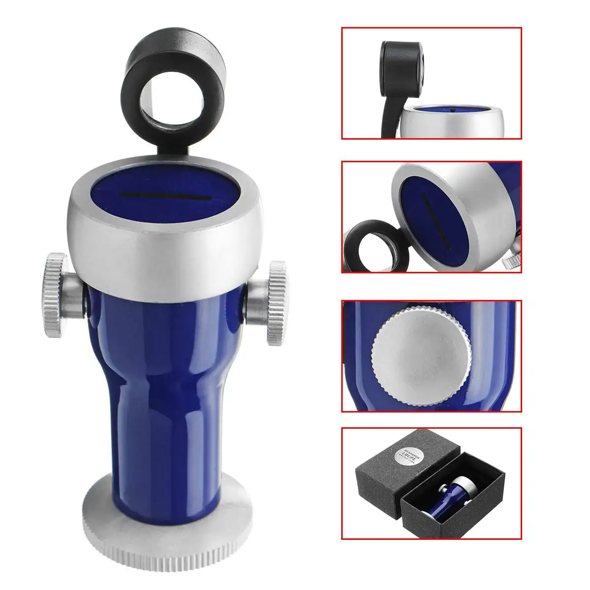 

20X Diamond Inscription Reader Laser Gem Viewer Magnifying Lens Loupe Magnifier for Jewelers Geologists An Essential Tools