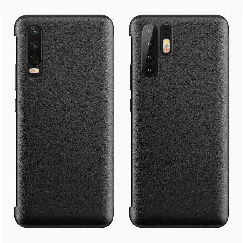 For Huawei P30 Pro Smart View Window Flip Leather Shockproof Case Cover Luxury Mirror Flip Case Capa For Huawei P30 Pro Fundas