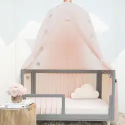 Детская палатка москитная сетка кровать с балдахином, москитная сетка Шторы для украшения комнаты длина 240 см