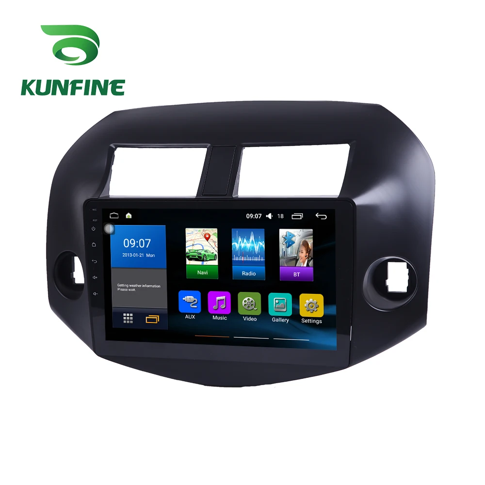 Восьмиядерный 1024*600 Android 8 1 автомобильный DVD GPS навигационный плеер Deckless стерео для