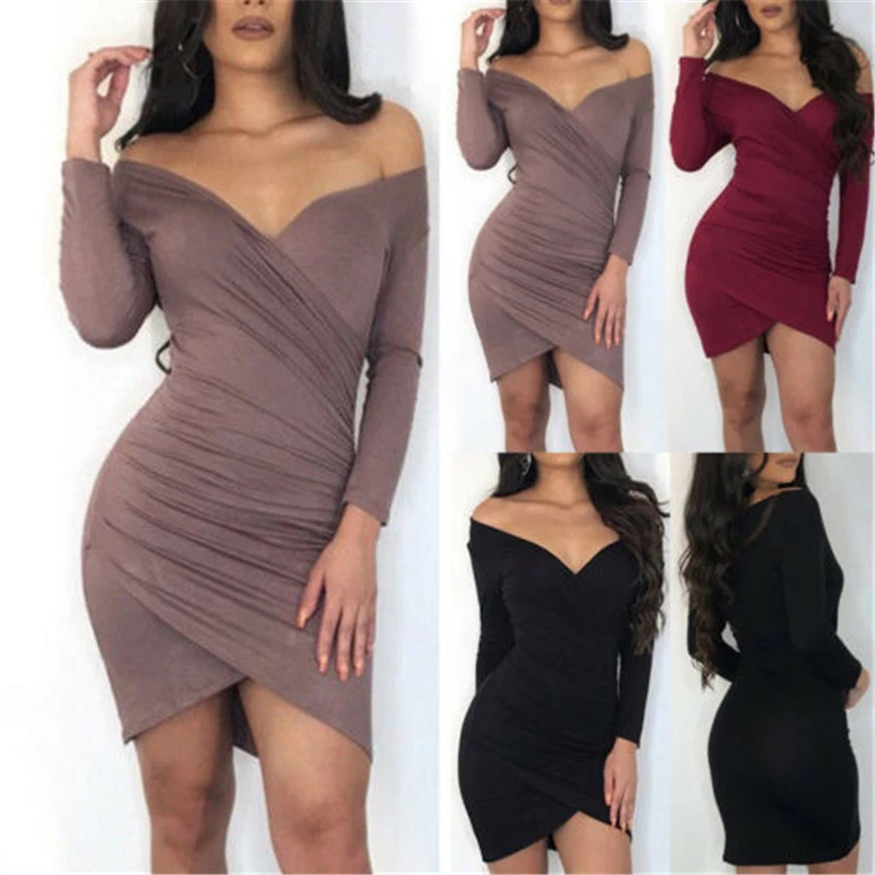 

Sexy Womens Summer Strappy Bodycon Dress Evening Party Club Short Mini Dress