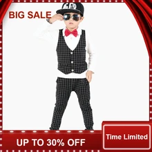Spring/Autumn Children Baby Boys Clothing Set 3 piece Suit Sets Baby T-shirt+pants +Suit Vest Sets Tracksuit Set Spring/Autumn Children Baby Boys Clothing Set 3 piece Suit Sets Baby T-shirt+pants +Suit Vest Sets Tracksuit Set
