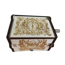 Черное дерево красавица зверь рукоятка музыкальная шкатулка игра трон Звездные войны не может помочь влюбиться рождественские подарки на день рождения