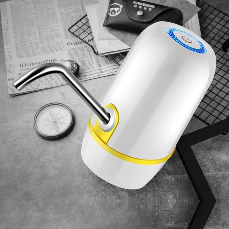 Горячий Usb беспроводной умный Электрический водяной насос диспенсер бутылка портативный всасывающий насос для напитков автоматический всасывающий насос для дома Trav