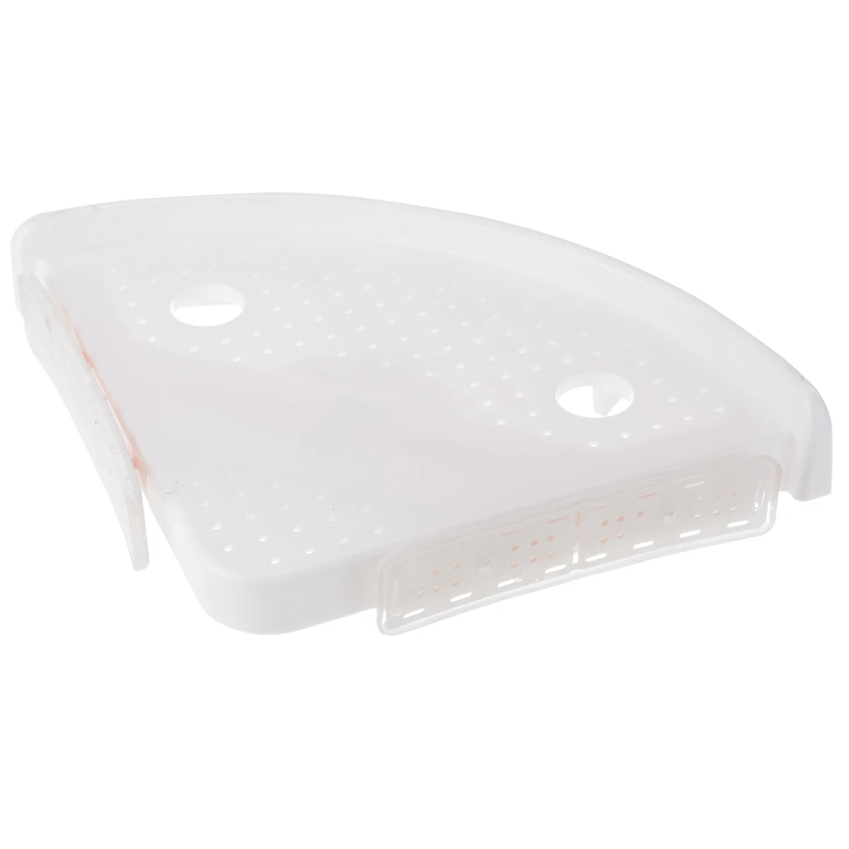 

Plastic Bathroom Shelf Qrganizer Snap Up Corner Shelf Caddy Corner Shelf Shower Storage Wall Holder Shampoo Holder