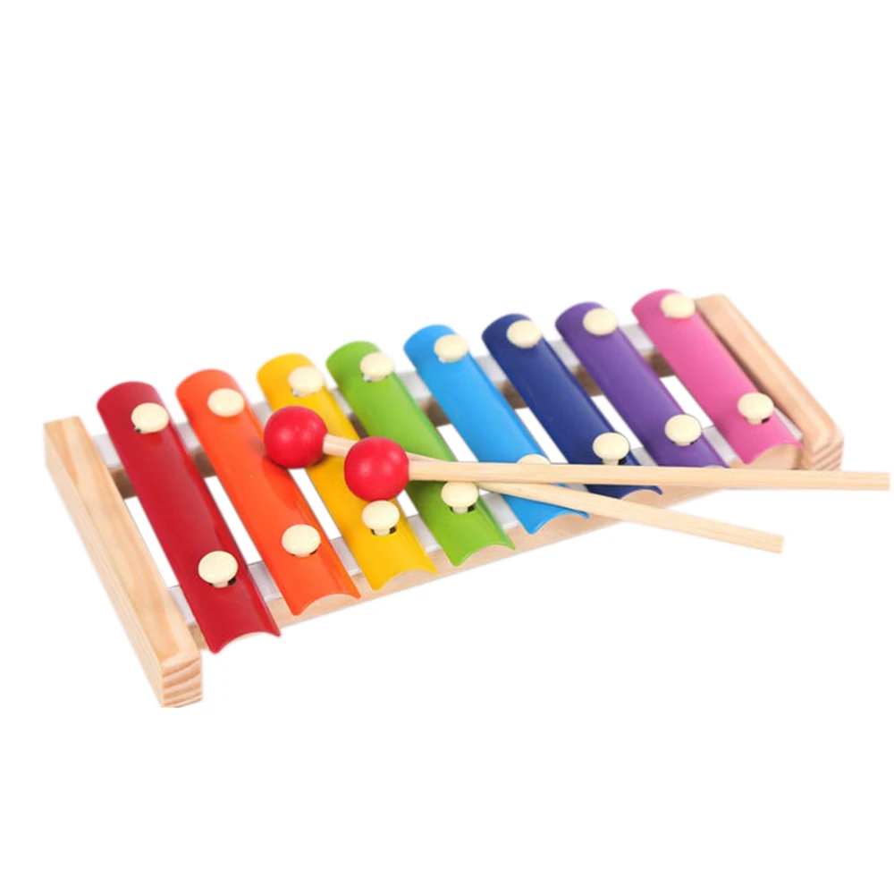 Kids Wooden Xylophone Musical Orff Instrument Early Educational