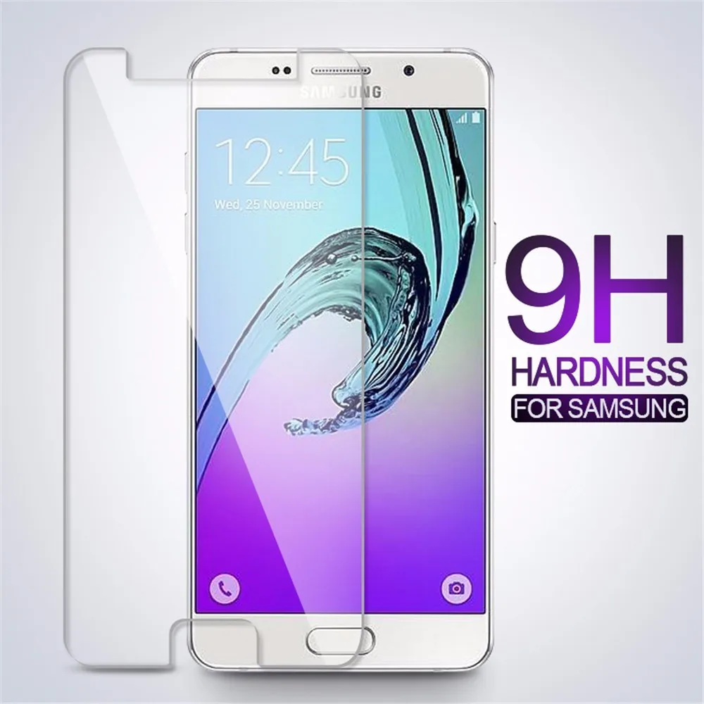 Высококачественная защита экрана для Samsung Galaxy S6 S7 A6 A8 J4 J6 Plus 2018 Закаленное стекло