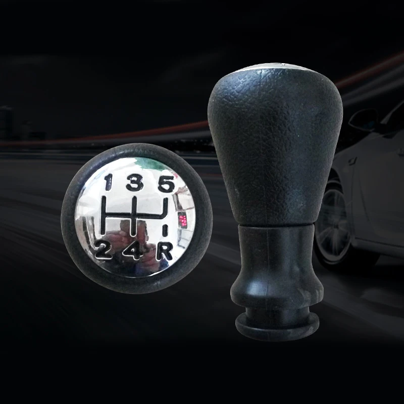 

Car Interior 5 Speed Gear Shift Knob Manual Lever for Peugeot 106 107 205 206 306 406 307 308 3008 for Citroen Picasso C1 C2 C4