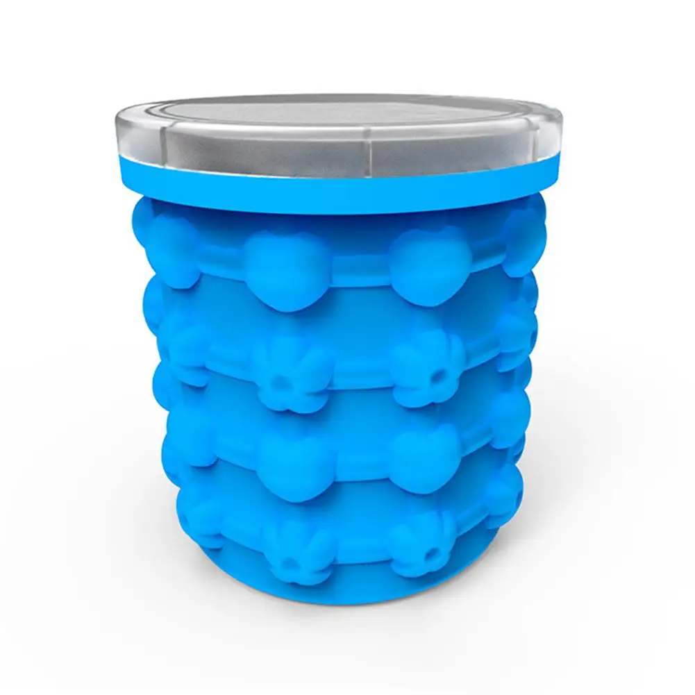 

Summer Ice Popsicle Quick Maker Bucket Silicone Ice Bucket Ice Popsicle Maker DIY Fast Cold Ice Bucket