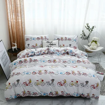 

Yi chu xin 3d bedding set queen size fashion cartoon duvet cover set with pillow case king size comforter bed set
