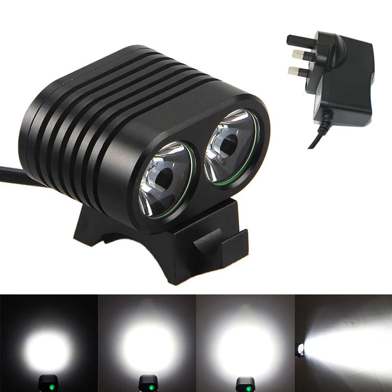 

1500Lumen Cree XM-T6 LED Bicycle Bike Front Light Headlight Cycling Headlamp Set