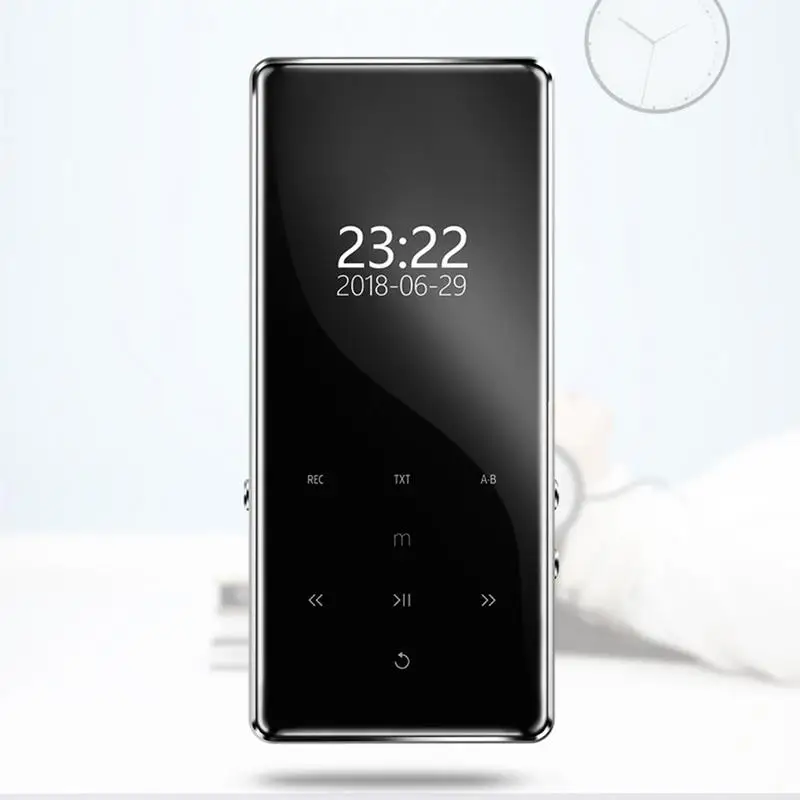 

2.4 Inch Screen Bluetooth MP3 MP4 Player External 8GB Sports Touch Screen FM Radio E-book Video Lossless Music HiFi Portable Min