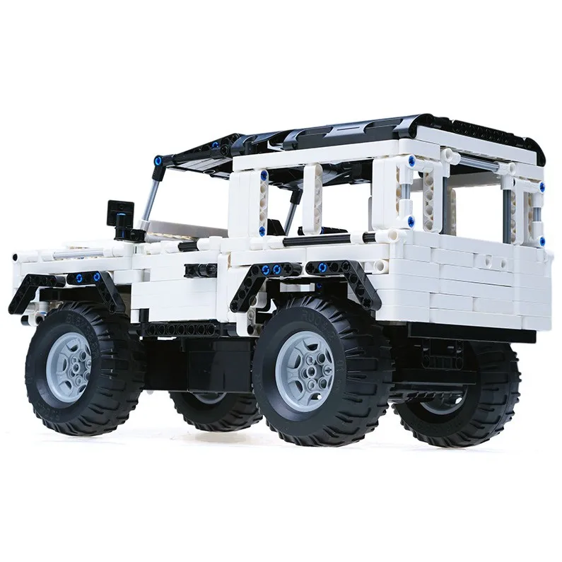 Pаспродажа Technic Series 553 шт. Defender RC модель внедорожника DIY строительный блок автомобиля кирпичные игрушки для детей Совместимость с Legoed