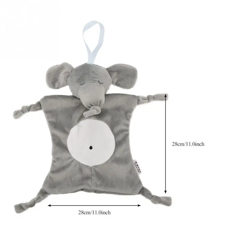 Для новорожденных плюшевые игрушки безопасности Одеяло одежда для малышей безопасности Полотенца Одеяло успокаивать младенцев с игрушки животных мягкая игрушка в подарок