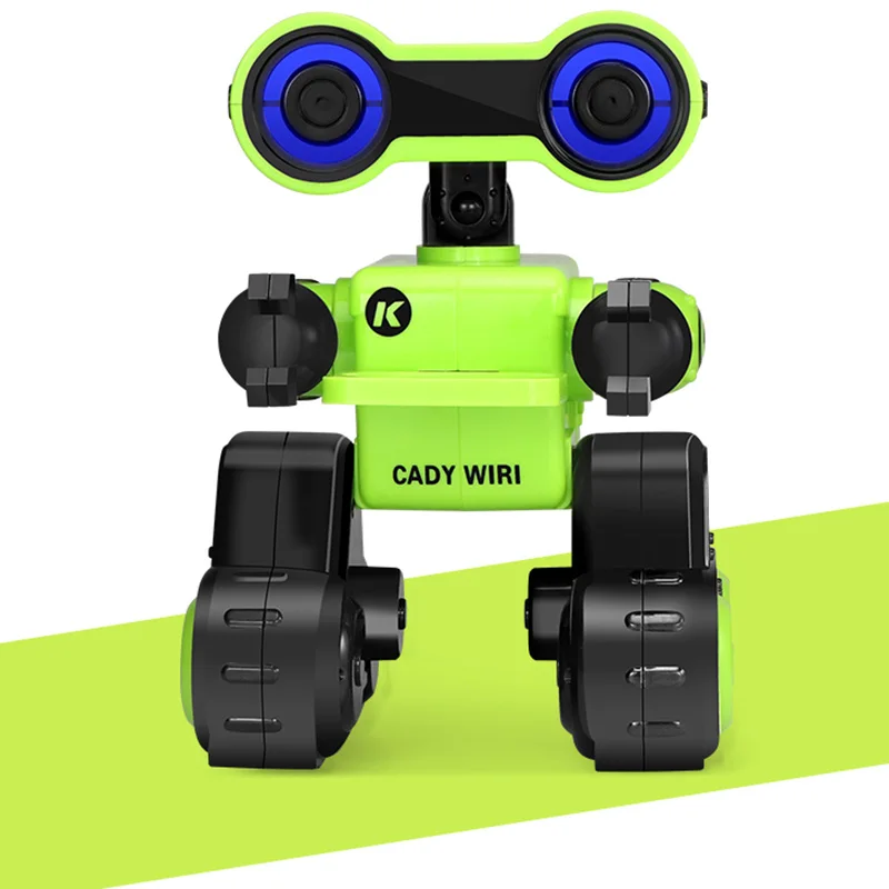 Original New JJRC R13 RC Robot YW CADY WIRI Power Smart Robot Remote Control Intelligent Science Exploration Toy With RGB Lights