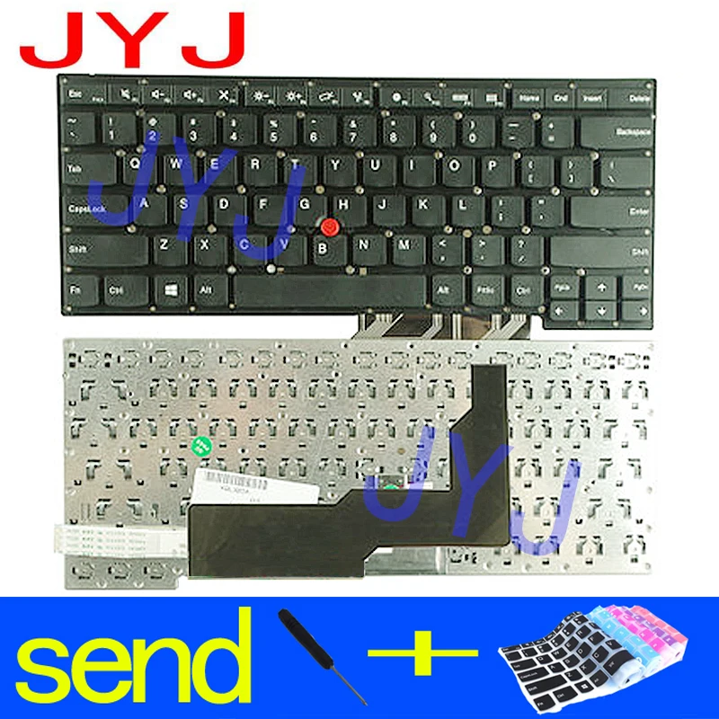 

NEW Laptop keyboard For lenovo IBM for Thinkpad S3 S3-S431 S3-S440 S431 S440 Send a transparent protective film