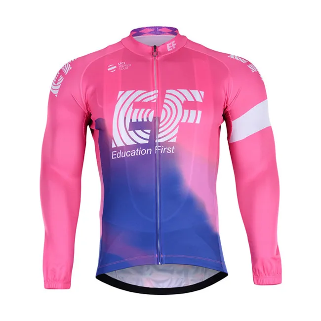 

SPRING SUMMER 2019 EF EDUCATION FIRST PRO TEAM ONLY LONG SLEEVE ROPA CICLISMO CYCLING JERSEY CYCLING WEAR SIZE XS-4XL