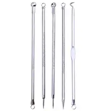 BellyLady 5 шт. инструмент для удаления черных точек и прыщей набор игл инструменты для макияжа