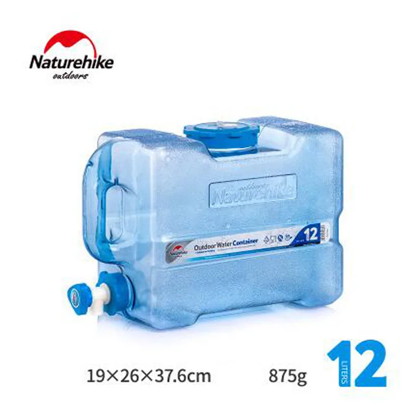 Naturehike открытый 12L/19L/24L большой хранения воды Buckes ведро емкость ПК ведра может быть заполнен кипящей водой NH18S024-T